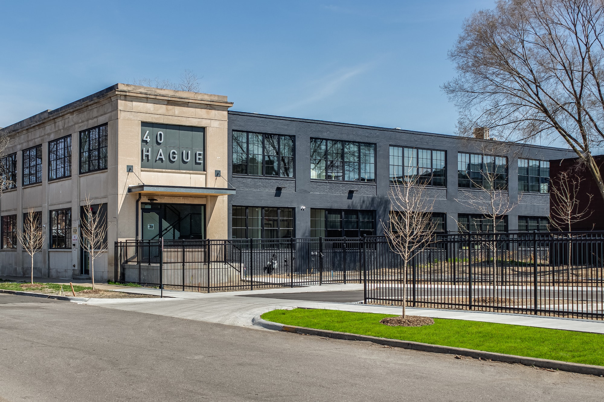 40haguedetroitloftapartmentsexterior Parker Durand